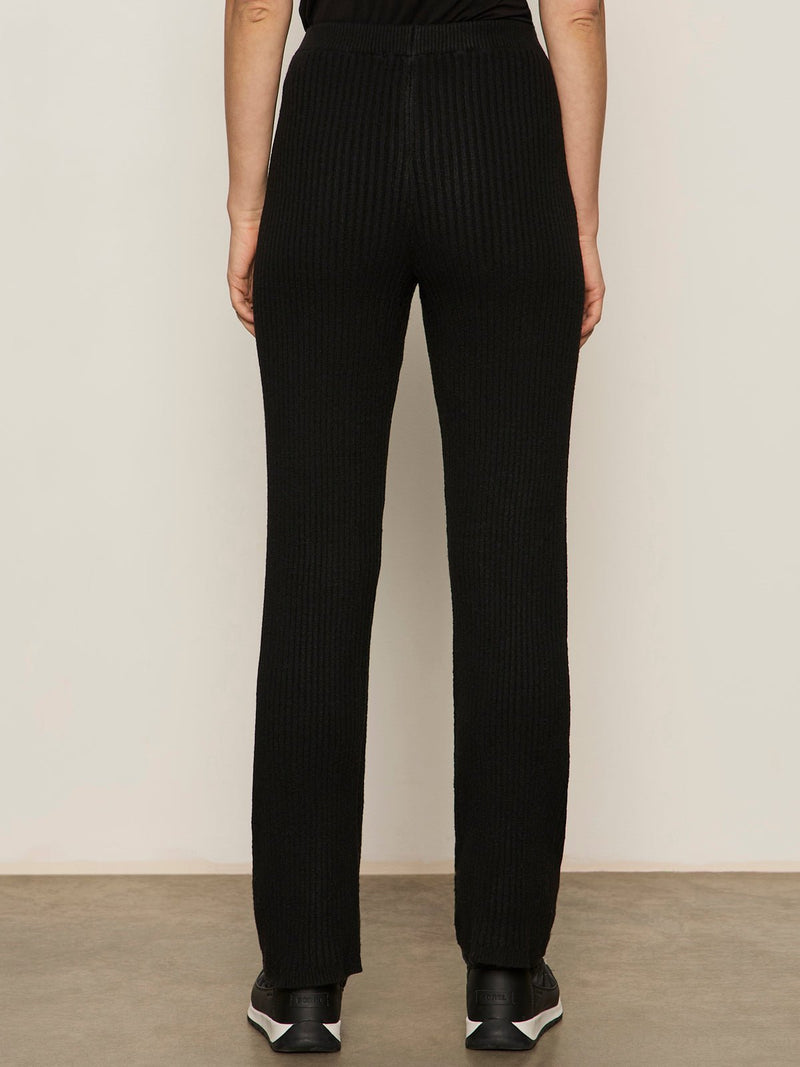 So Soft Ribbed Sweater Legging Black alt 2