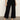 Soft Marine Wide Leg Standard Rise Crop Pant Black - Sanctuary Clothing