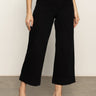 Soft Marine Wide Leg Standard Rise Crop Pant Black - Sanctuary Clothing