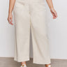 Soft Marine Wide Leg Standard Rise Crop Pant Macrame Extended Sizing - Sanctuary Clothing