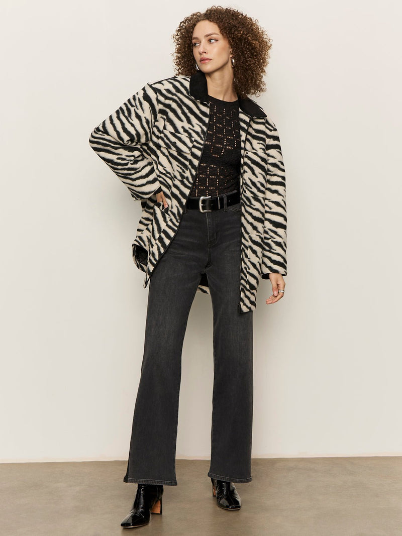 Soiree Barn Jacket Striking Zebra alt 4