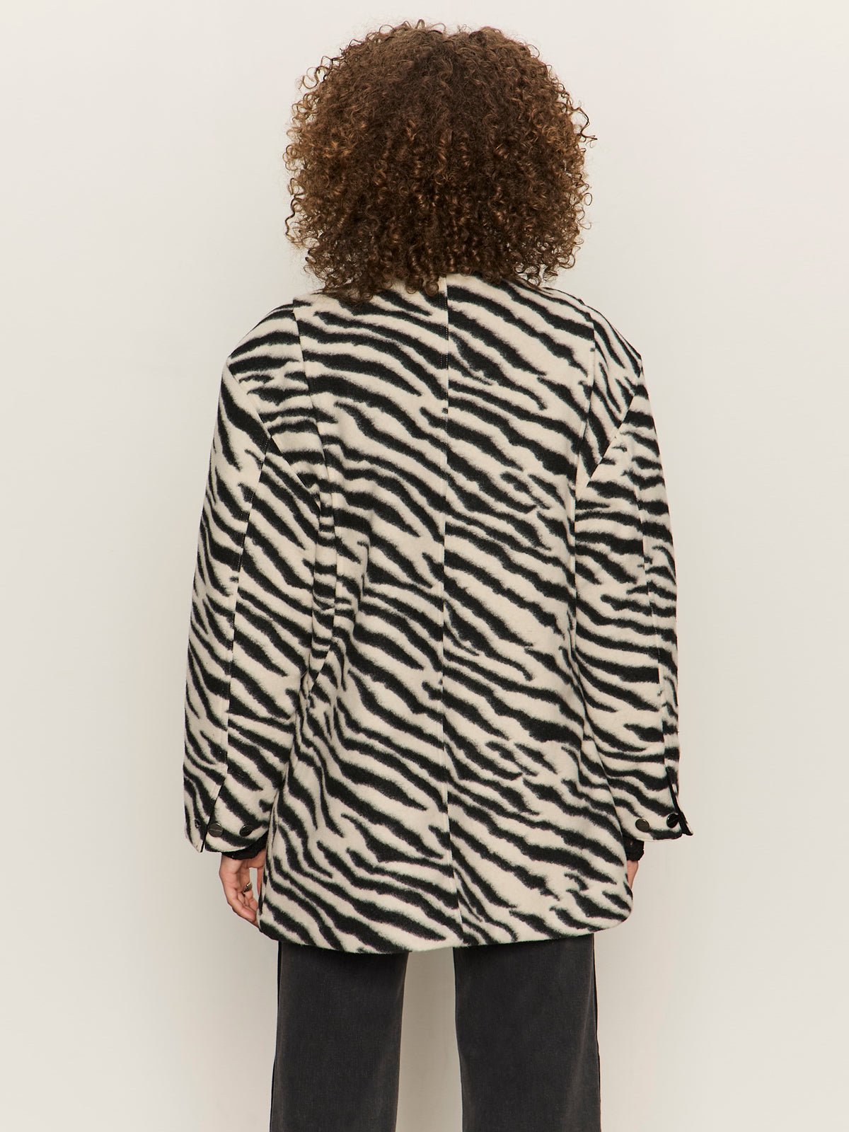 Soiree Barn Jacket Striking Zebra - Sanctuary Clothing