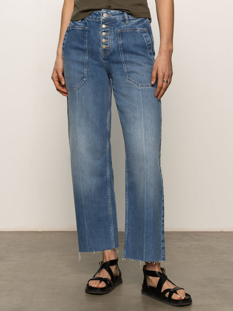 Soleil 90's Straight High Rise Jeans Medium