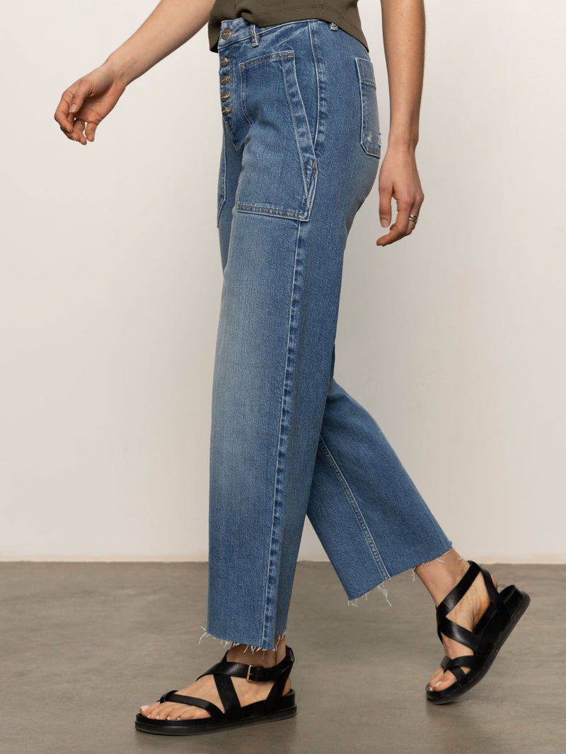 Soleil 90's Straight High Rise Jeans Medium alt 3