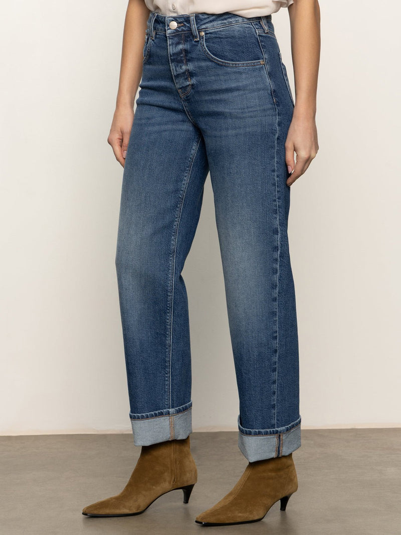 Soleil 90's Straight Jean Indigo Medium alt 1