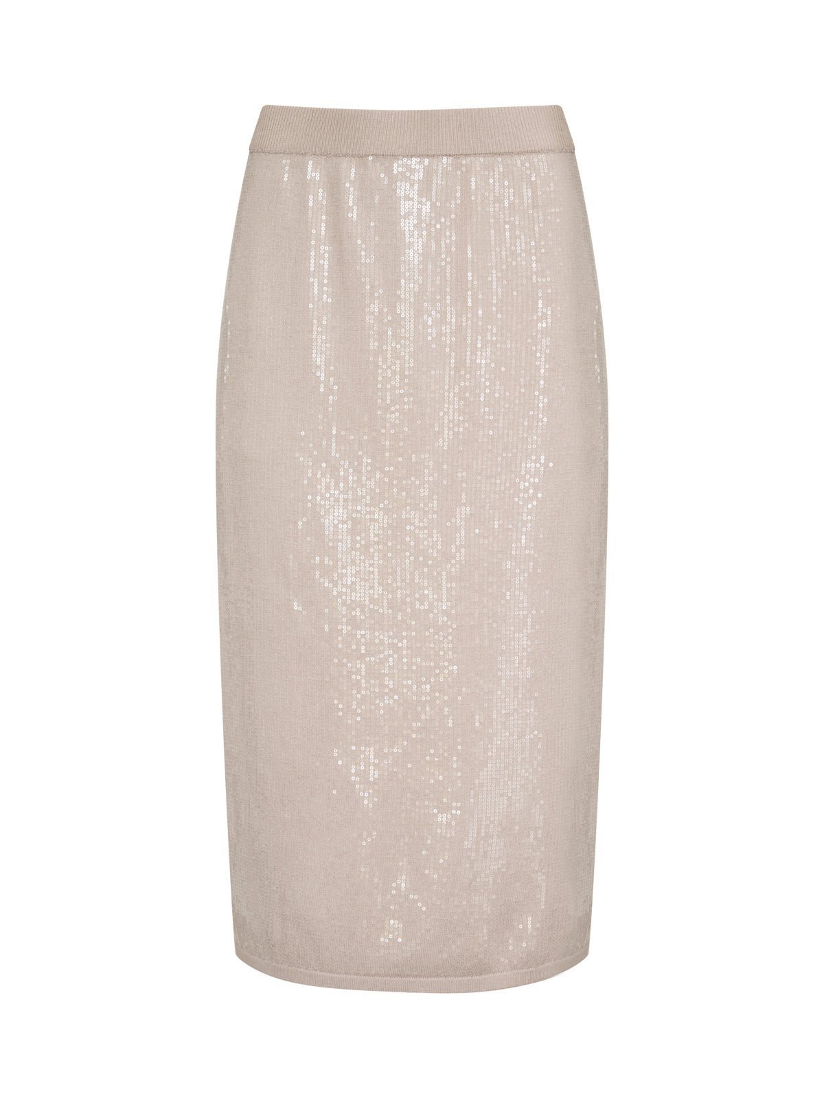 Sparkle Sequin Pencil Skirt Mother Of Pearl - Sanctuary Clothing