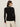 Sporty Rib Zip Up Black With Chalk Tipping - Sanctuary Clothing