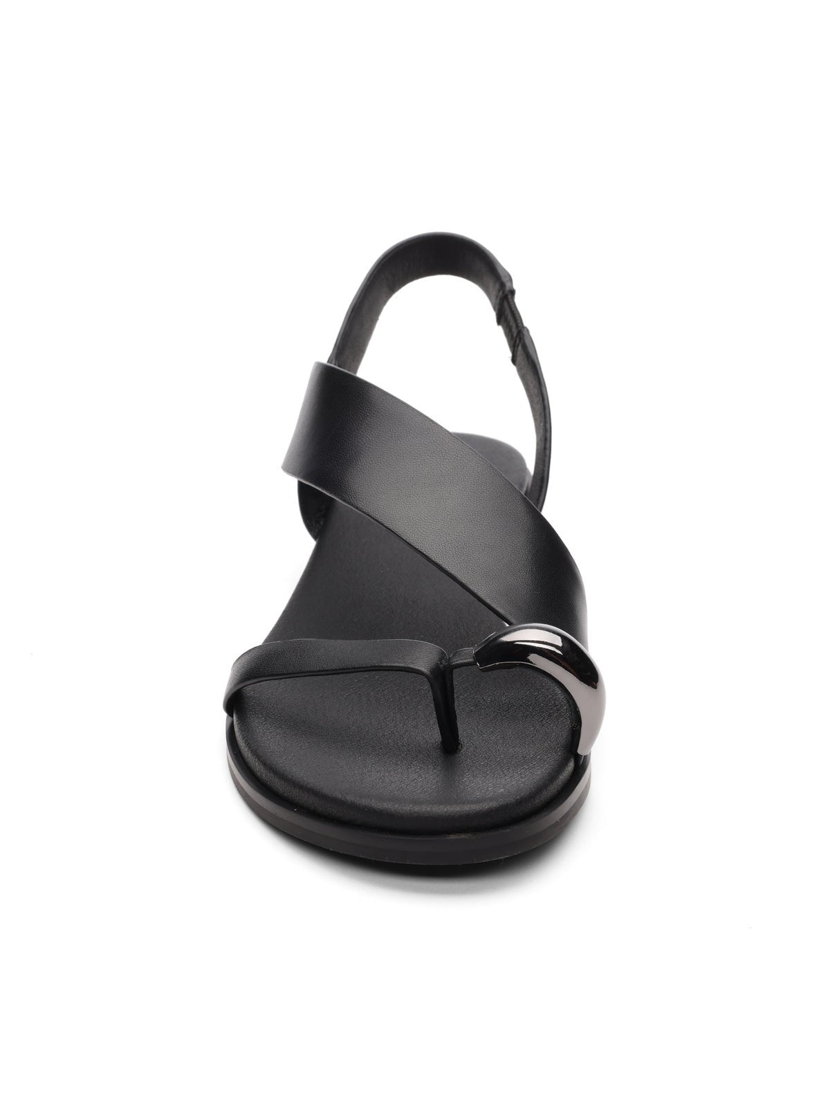 Suave Toe Ring Sandal Black - Sanctuary Clothing