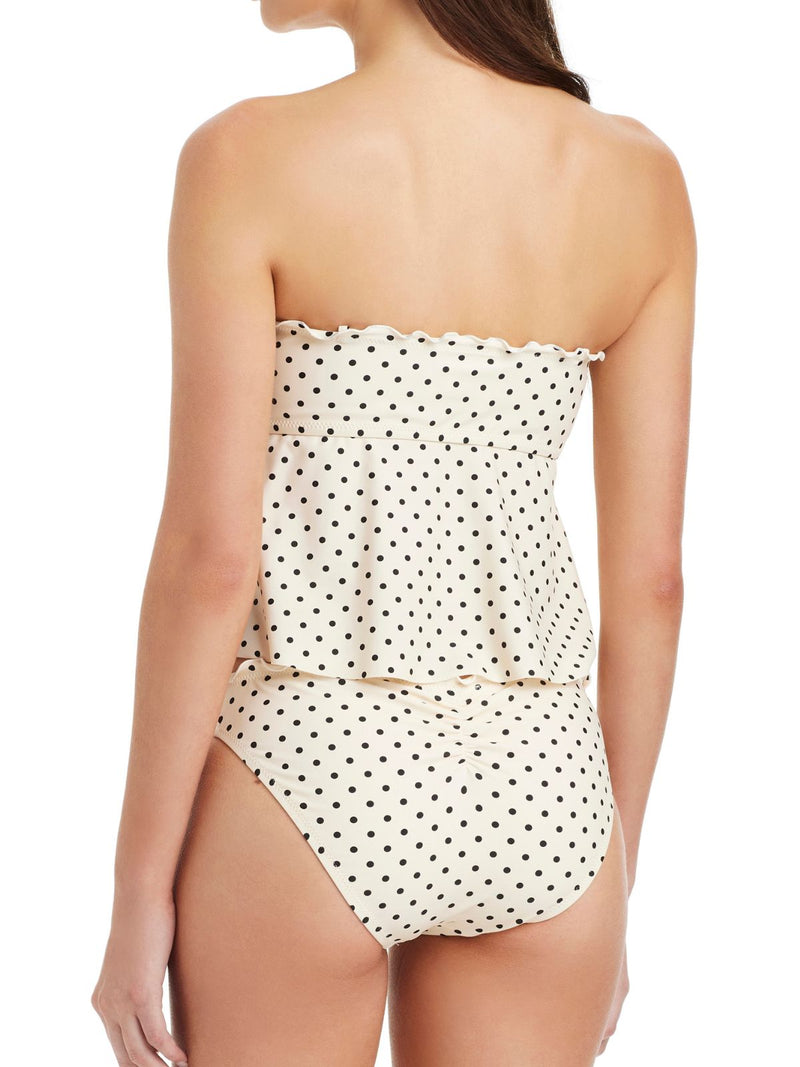 Merrow Bandeau Bikini Top White Sand alt 1