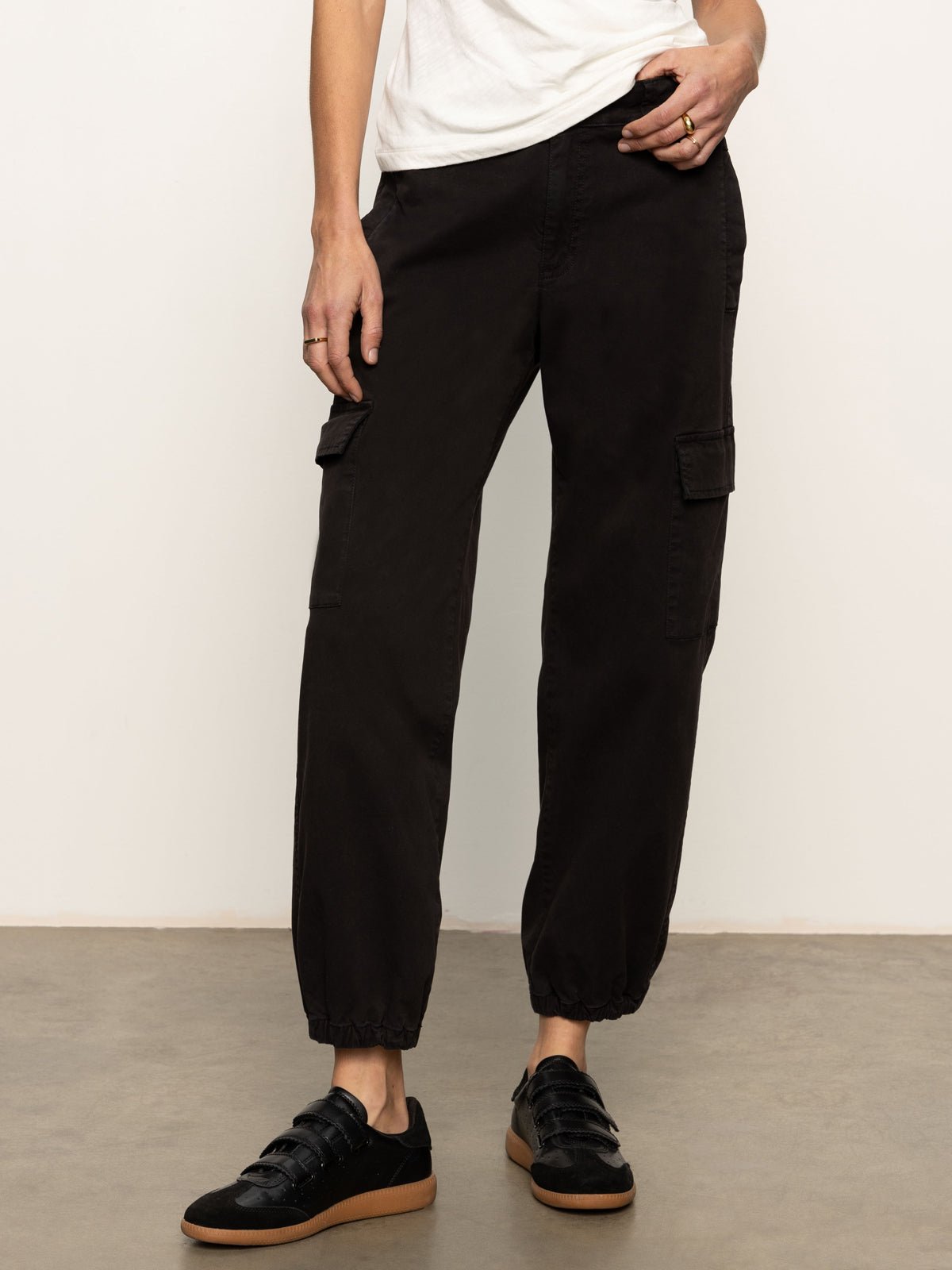 Take Over Jogger Mid - Rise Pant Black - Sanctuary Clothing