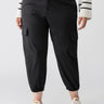 Take Over Jogger Mid - Rise Pant Black Extended Sizing - Sanctuary Clothing