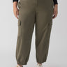 Take Over Jogger Mid - Rise Pant Kalamata Extended Sizing - Sanctuary Clothing