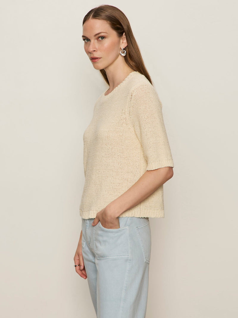 Tape Yarn Tee Macrame alt 2