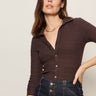 Textured Knit Dreamgirl Top Semi Sweet - Sanctuary Clothing