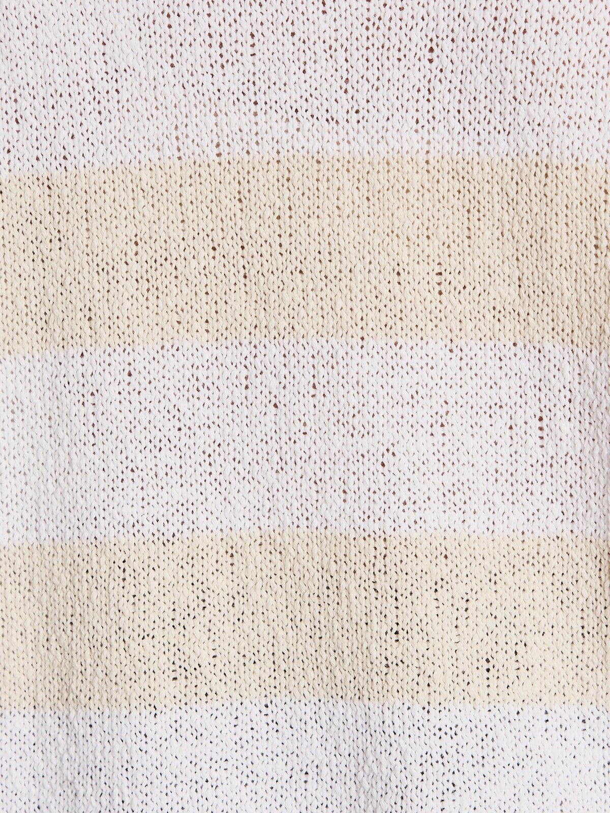 Textured Raglan Crew Sweater White/ Light Oat Stripe - Sanctuary Clothing