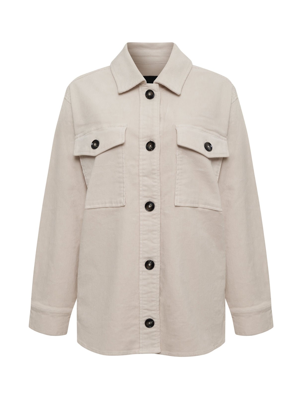 The Corduroy Shacket Mother Of Pearl - Sanctuary Clothing