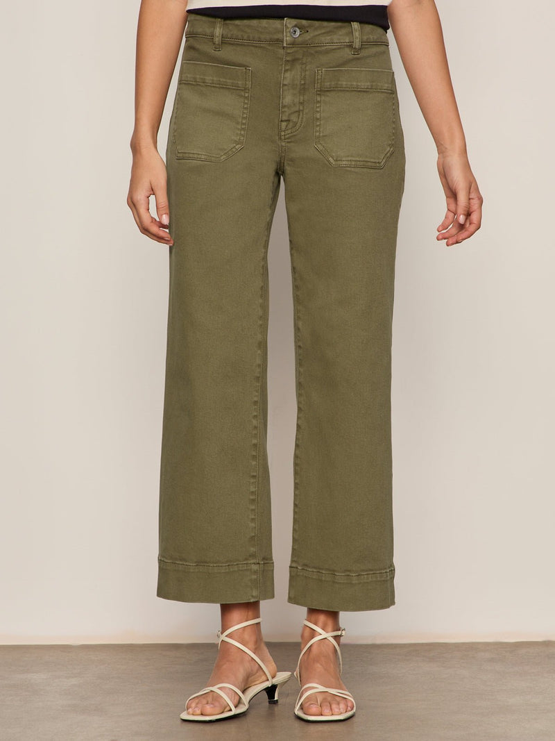 The Marine Jean Covert Green alt 1