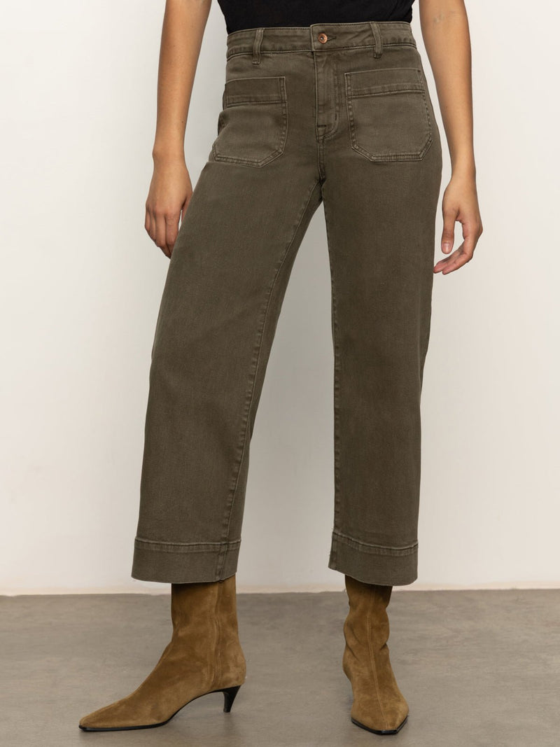 The Marine Standard Rise Denim Pant Fatigue alt 1
