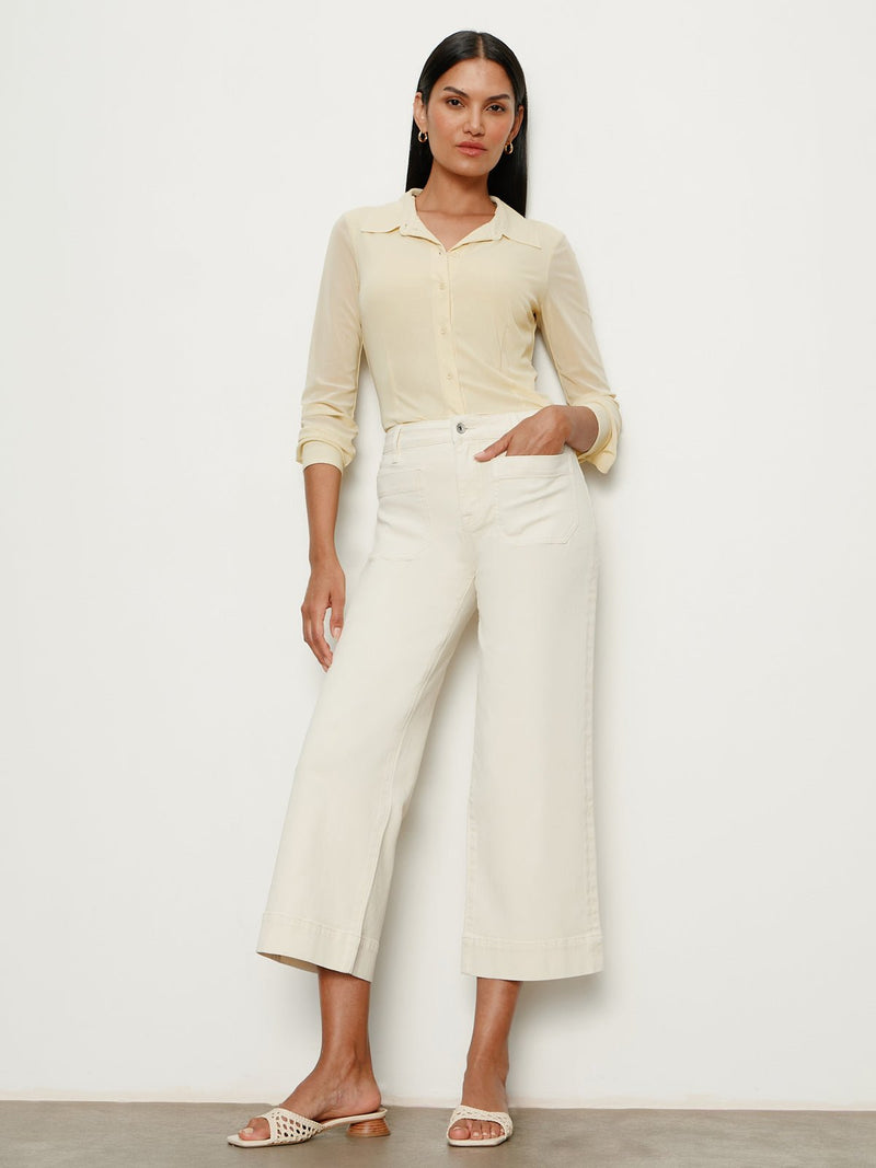 The Marine Standard Rise Denim Pant French Vanilla alt 4