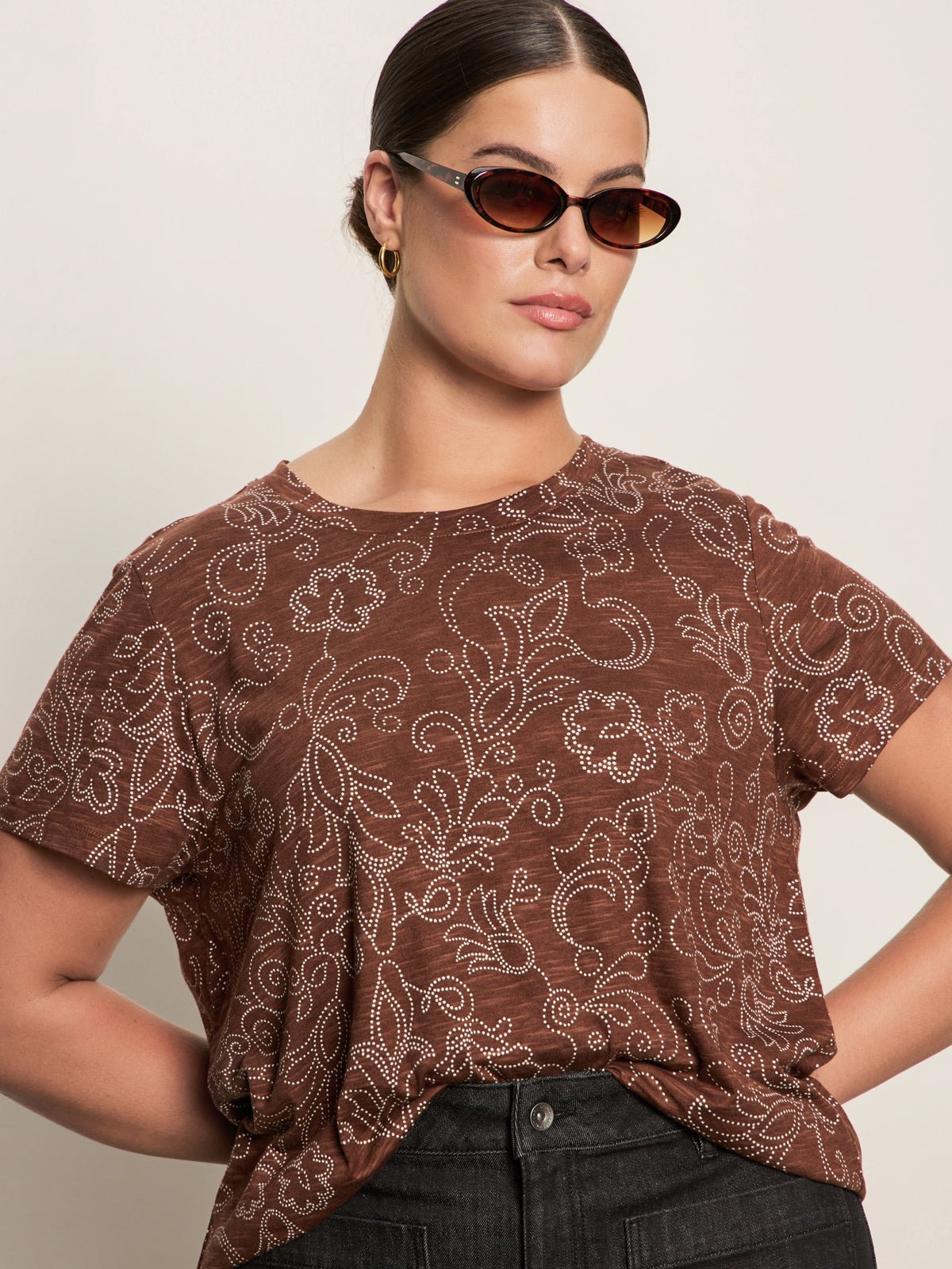 The Perfect Tee Boheme Extended Sizing - Sanctuary Clothing