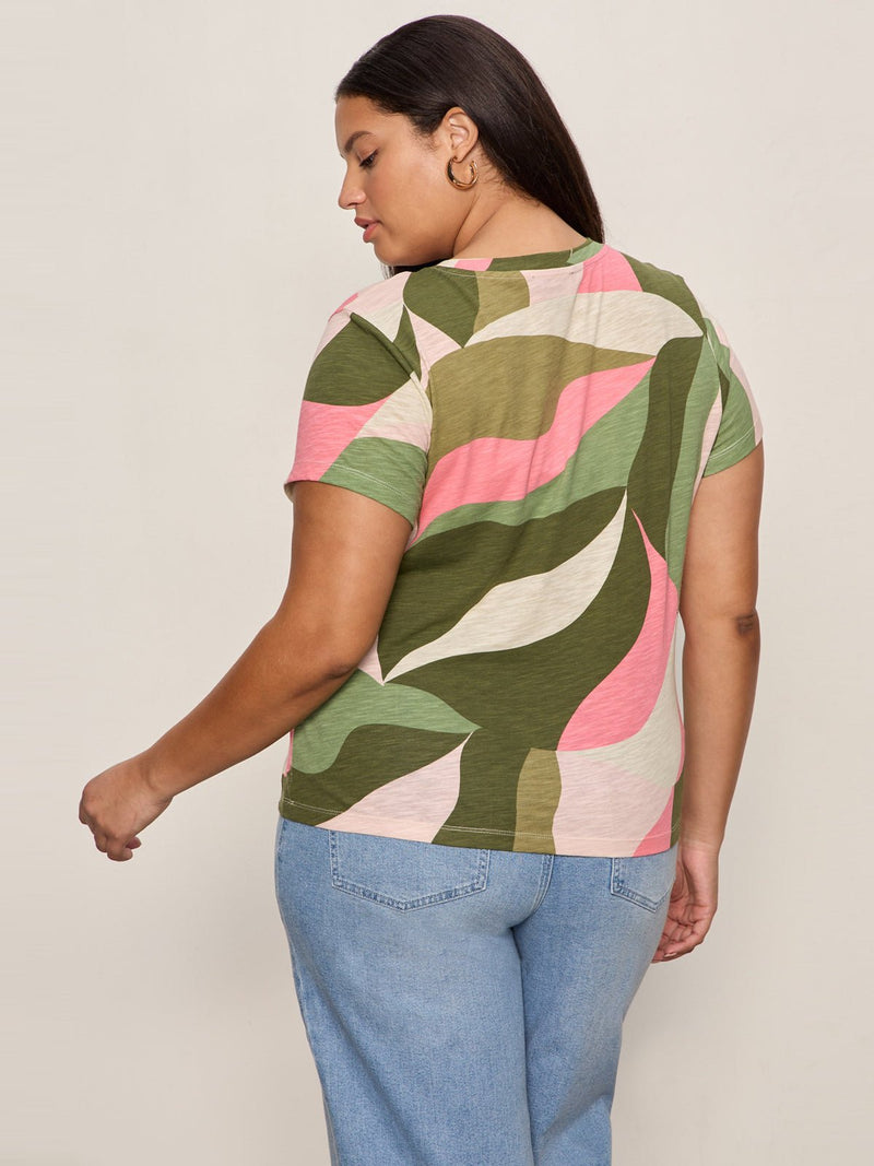 The Perfect Tee Green Vista Extended Sizing alt 2