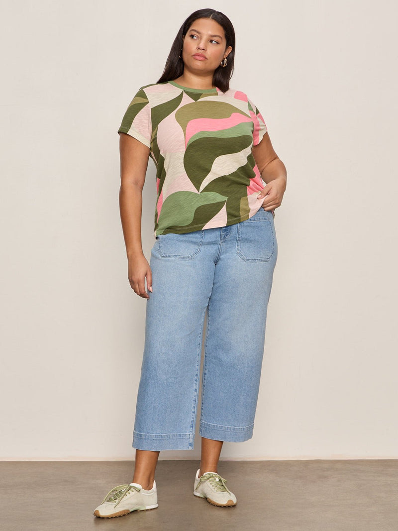 The Perfect Tee Green Vista Extended Sizing alt 3