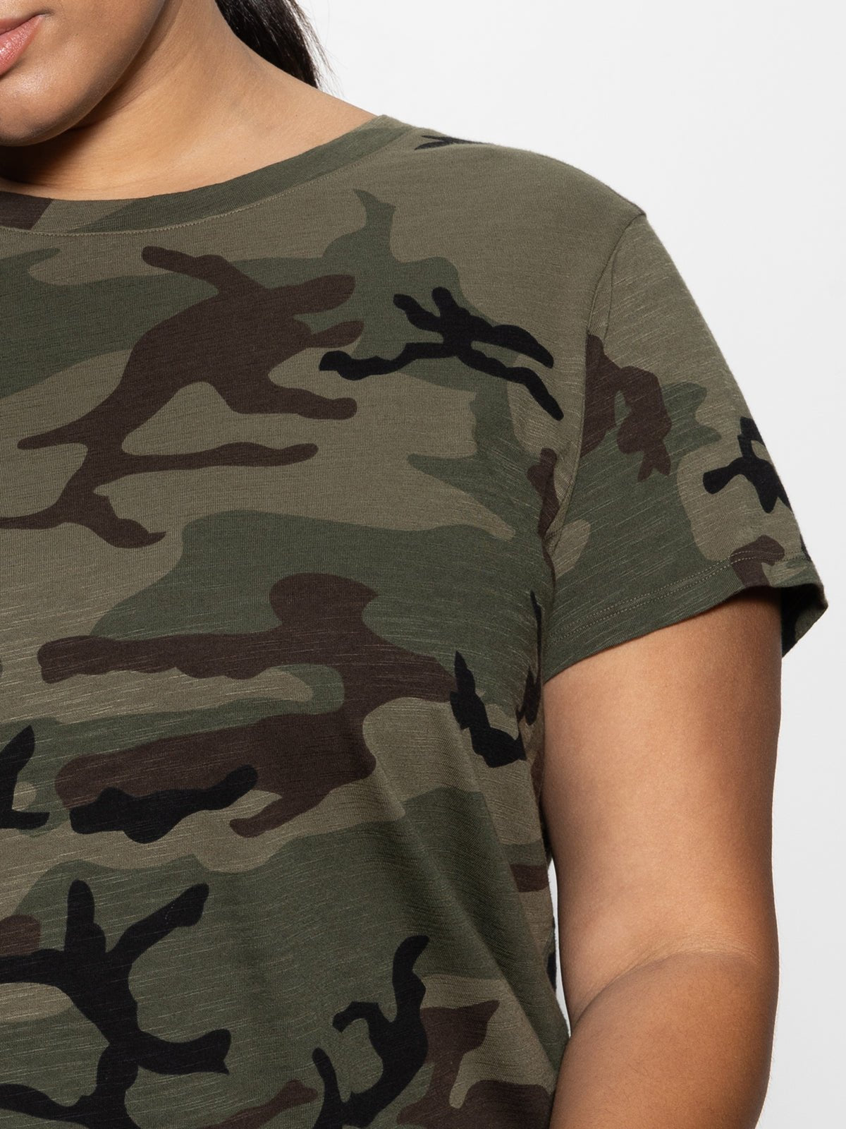 The Perfect Tee Hiker Camo Extended Sizing - Sanctuary Clothing