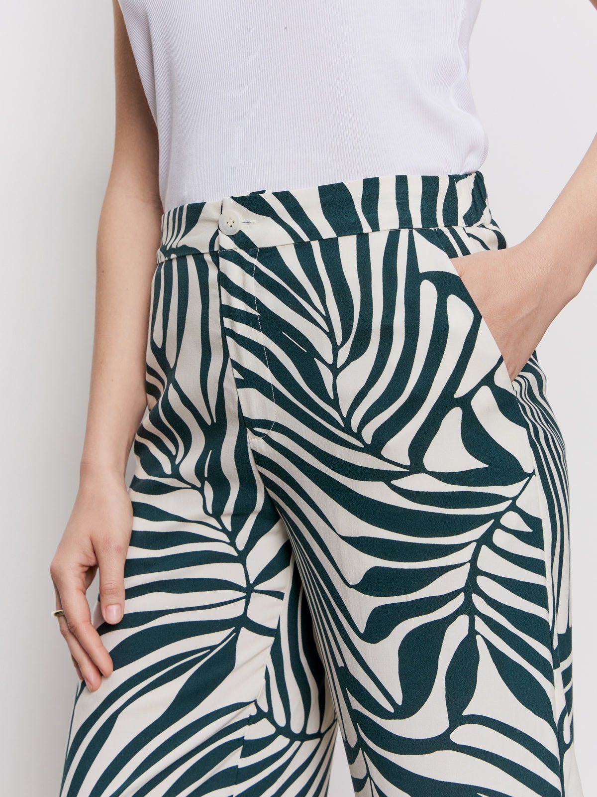 The Soft Trouser Green Oasis - Sanctuary Clothing