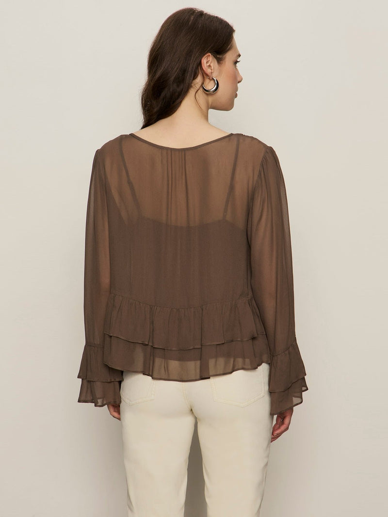 There She Goes Blouse Morel alt 3