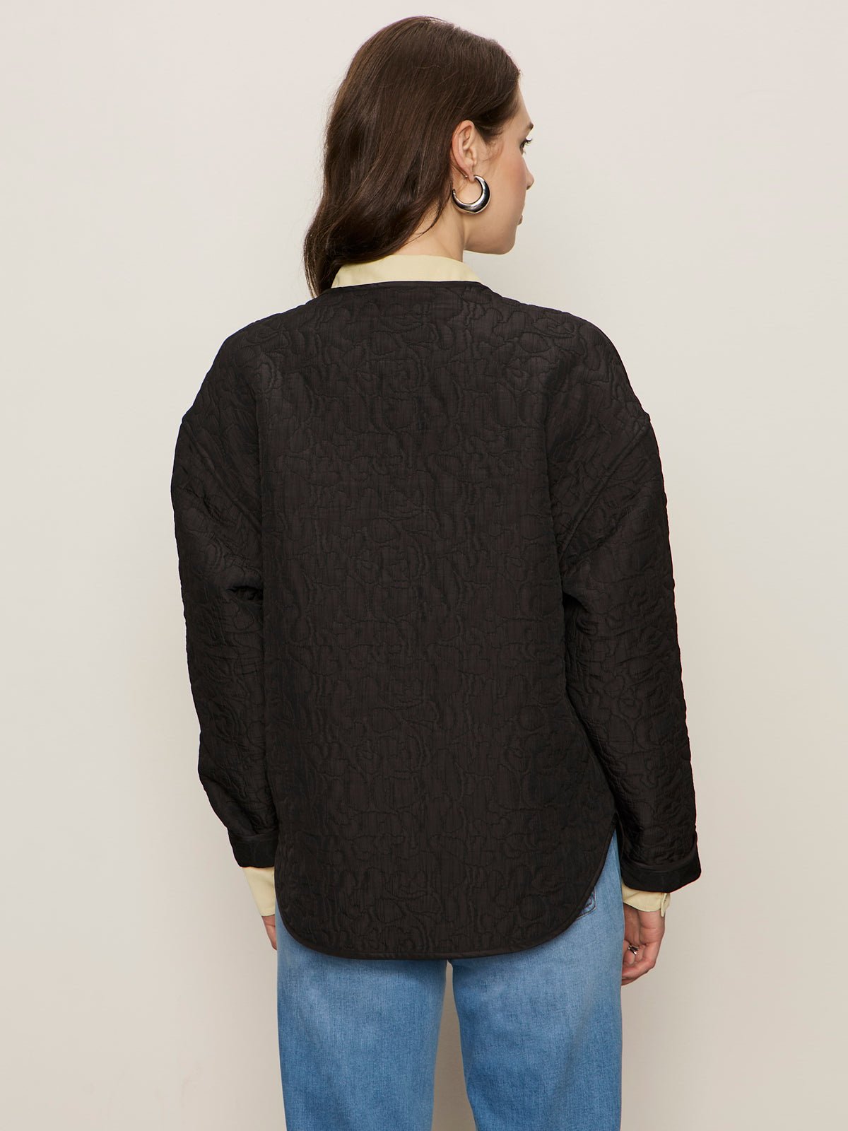 Transit Quilted Liner Jacket Black - Sanctuary Clothing