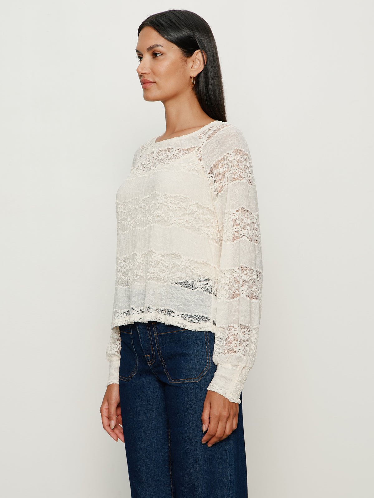 Ultra Femme Raglan Top Vintage Ivory - Sanctuary Clothing