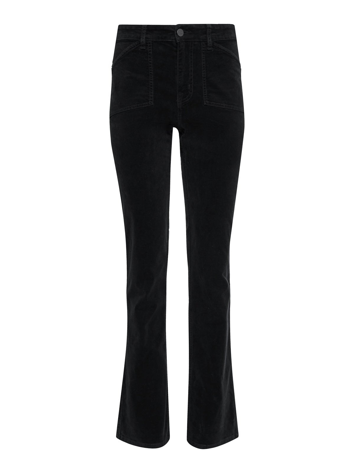 Velveteen Brook Bootcut Pant Black Petite Sizing - Sanctuary Clothing