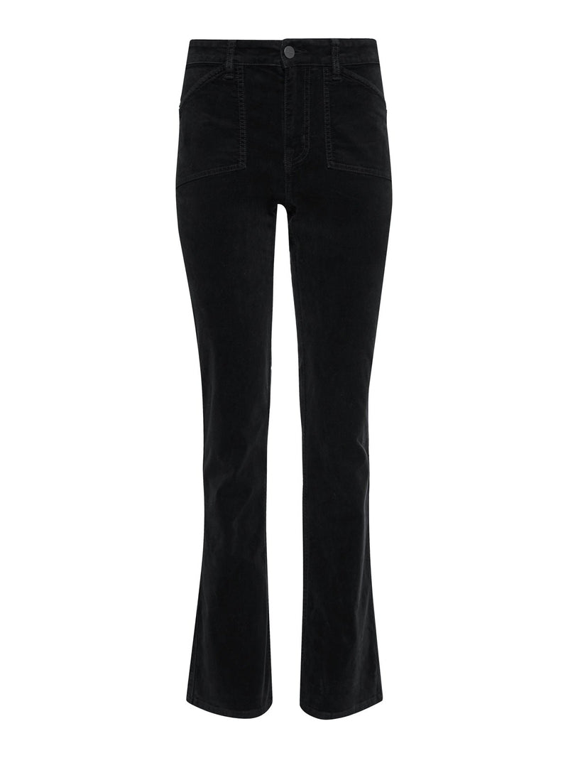 Velveteen Brook Bootcut Pant Black Petite Sizing alt 5