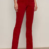 Velveteen Brook Bootcut Pant Cherry Lacquer Petite Sizing - Sanctuary Clothing