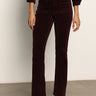 Velveteen Brook Bootcut Pant Dark Crimson - Sanctuary Clothing