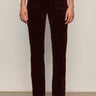 Velveteen Brook Bootcut Pant Dark Crimson Petite Sizing - Sanctuary Clothing