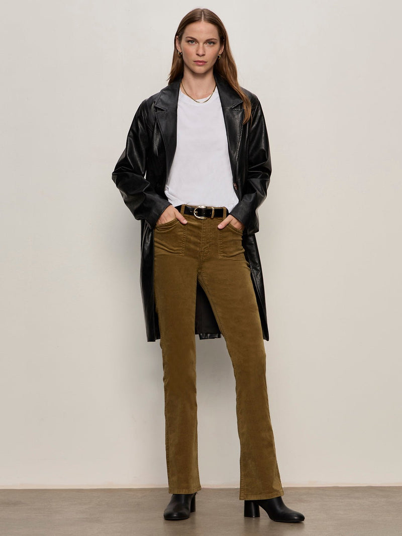 Velveteen Brook Bootcut Pant Dirty Martini alt 1