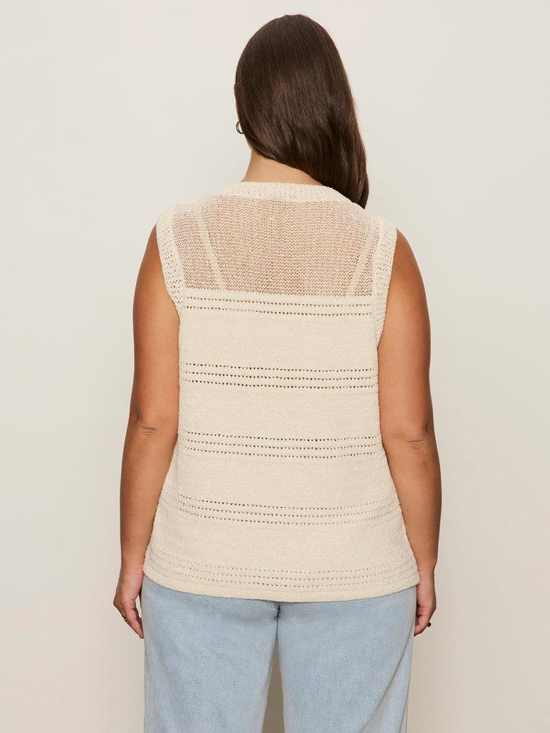 Waves Of Summer Shell Sweater Macrame Extended Sizing alt 3