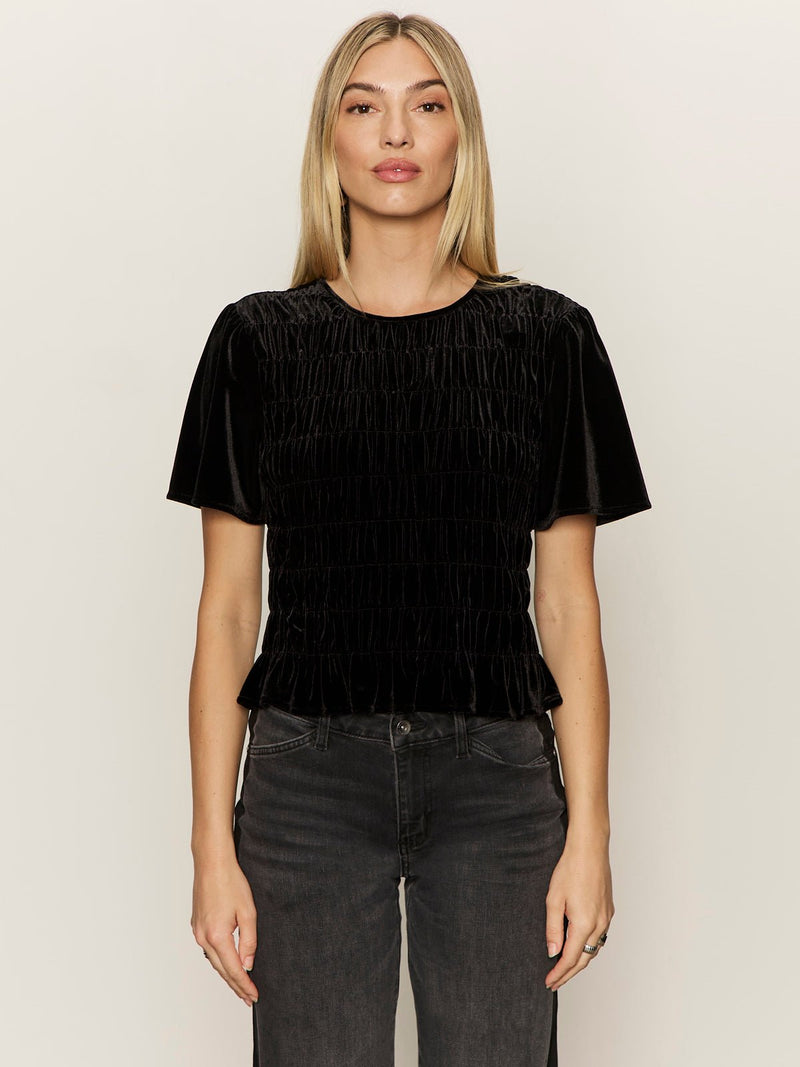We Belong Together Velvet Top Black alt 1
