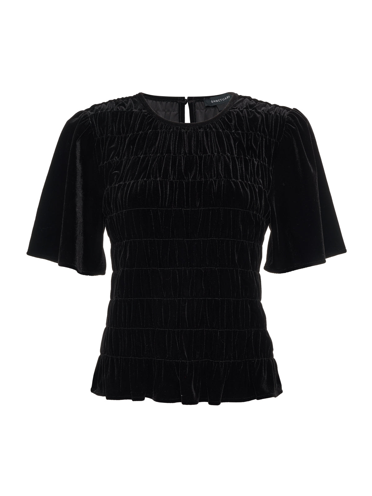 We Belong Together Velvet Top Black - Sanctuary Clothing