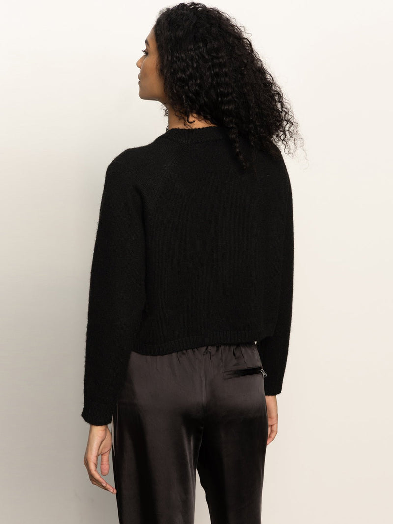 Zip It Sweater Black alt 2