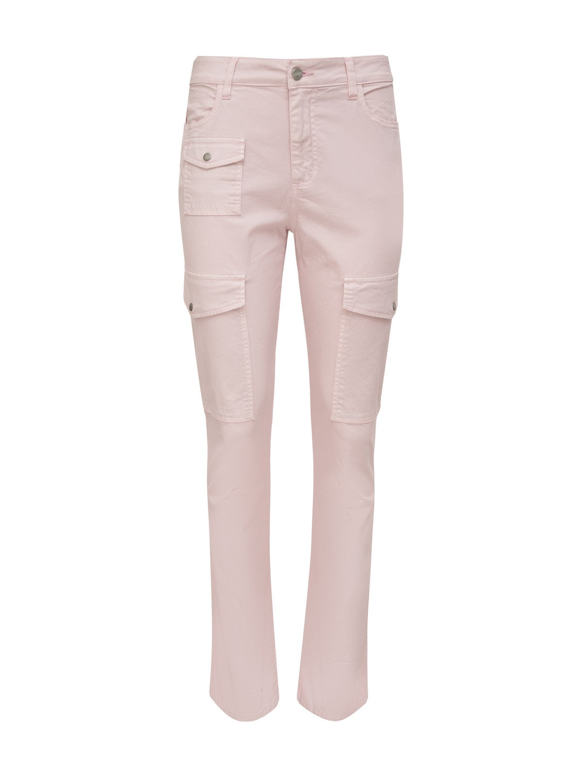 Poppy Cargo Semi High Rise Pant Washed Pink No.3