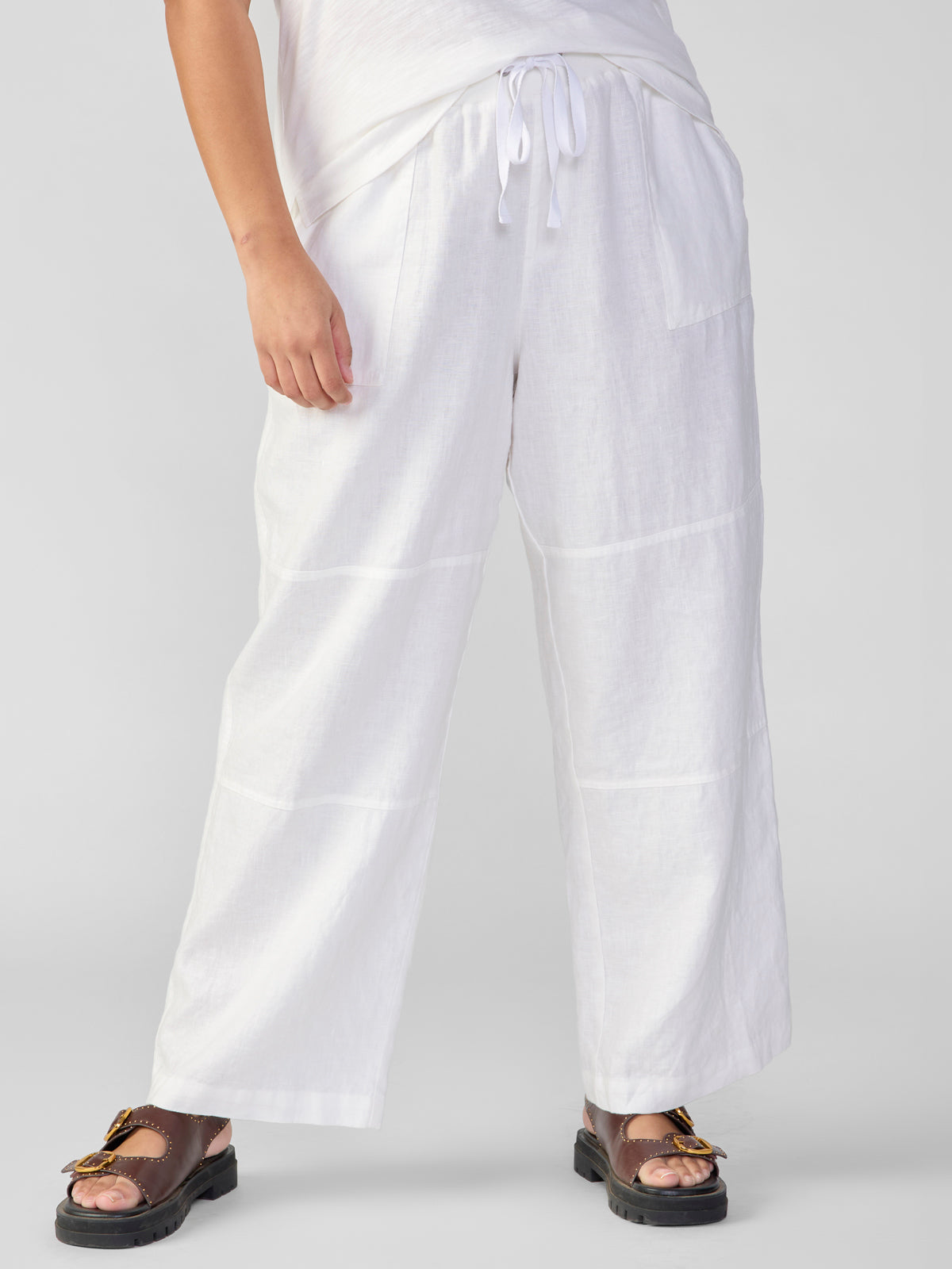 Live In Semi High Rise Pant White Inclusive Collection
