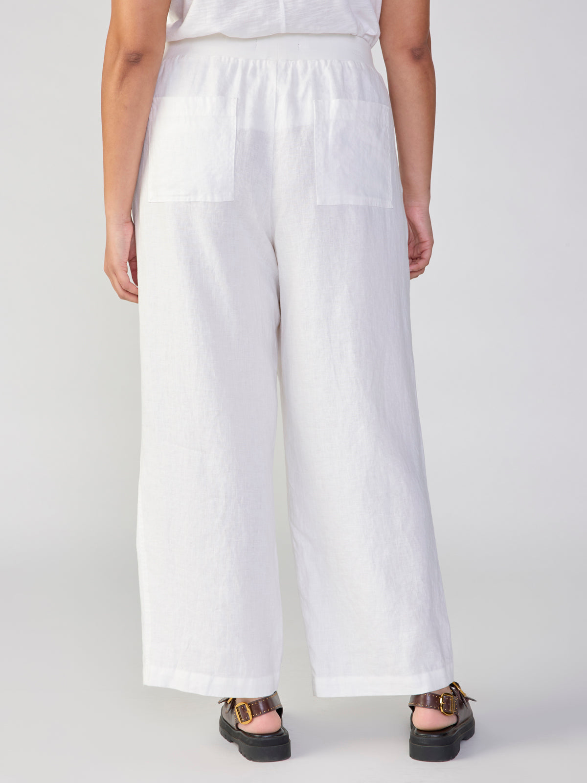 Live In Semi High Rise Pant White Inclusive Collection