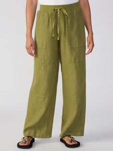 Live In Semi High Rise Pant Plant Green