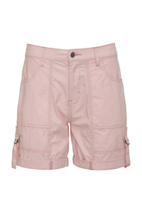 Cali Standard Rise Shorts Washed Pink No.3
